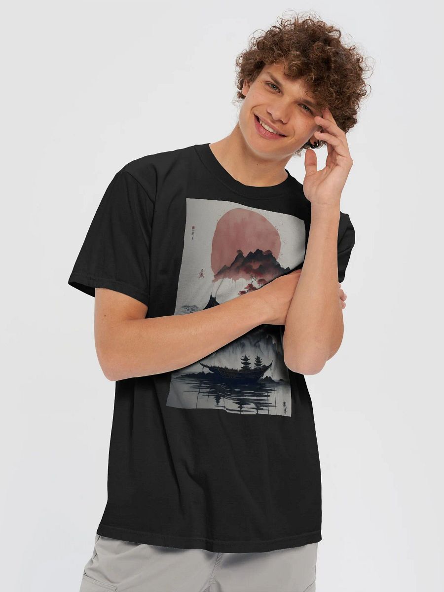 Ethereal Serenity: Chinese Landscape T-Shirt product image (50)