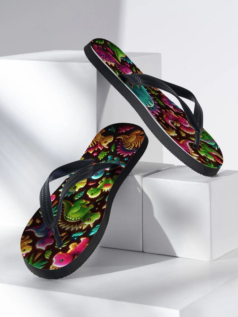 Dino Delight Flip-Flops product image (2)