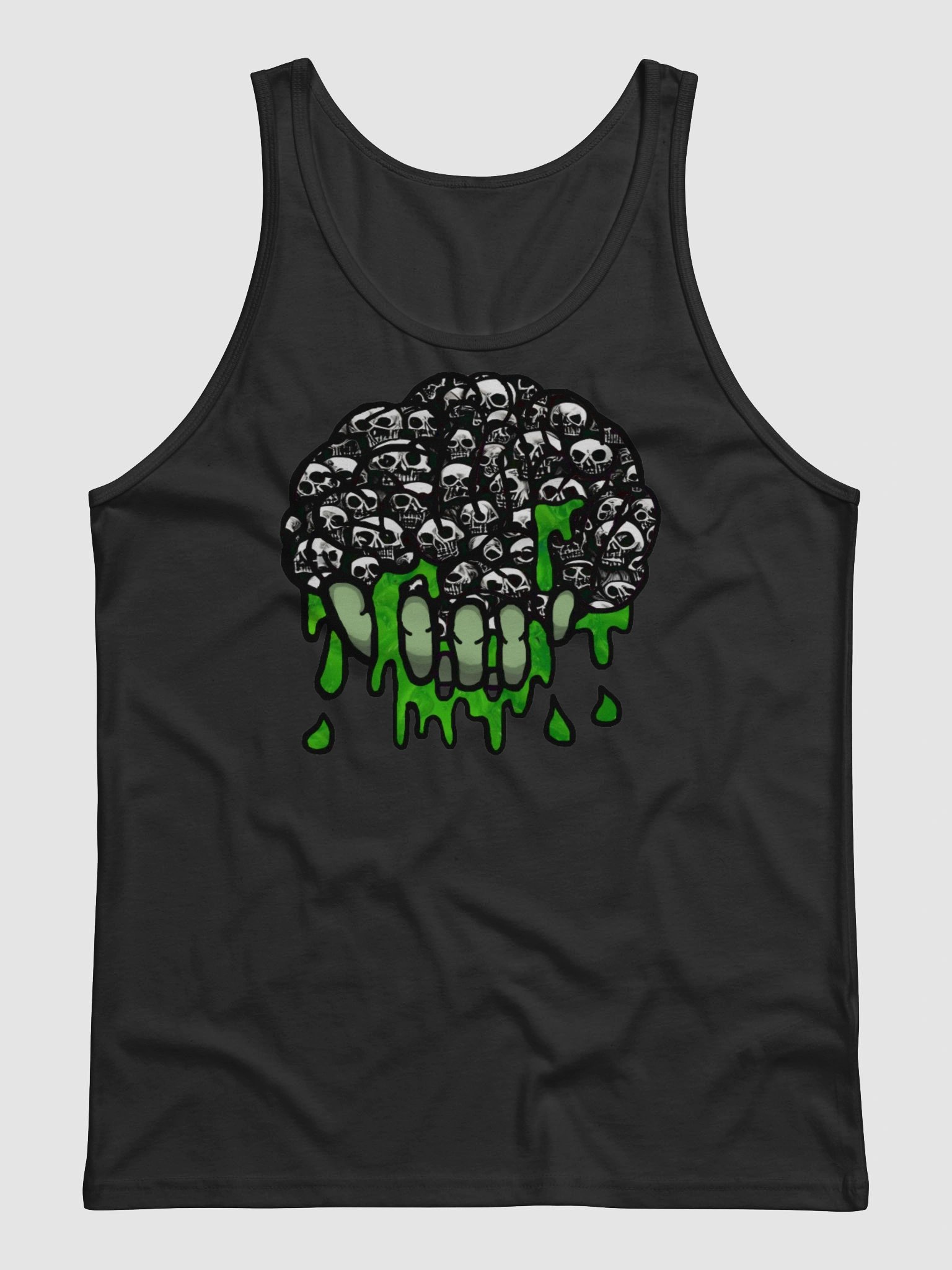 Skull Brain Slime Tank product image (3)