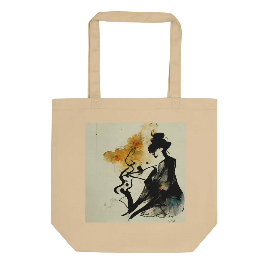 Ink Wash Silhouette Eco Tote product image (2)