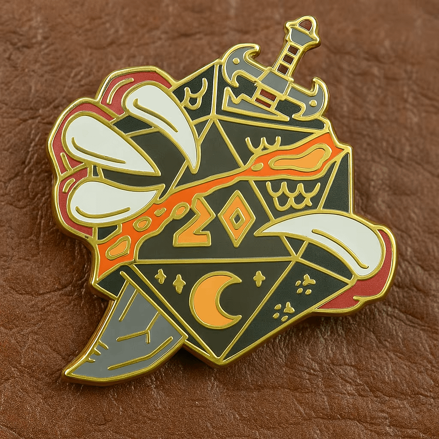 Total Monster Kill Merch Club Pin product image (1)