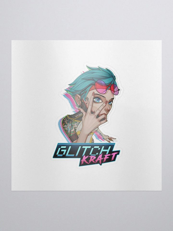 GLIIITCHKRAFT EXCLUSIVE DESIGN - Sticker product image (1)