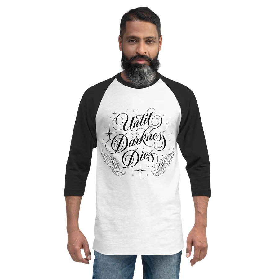 Until Darkness Dies (wings design) Fine Jersey Raglan Tee product image (36)