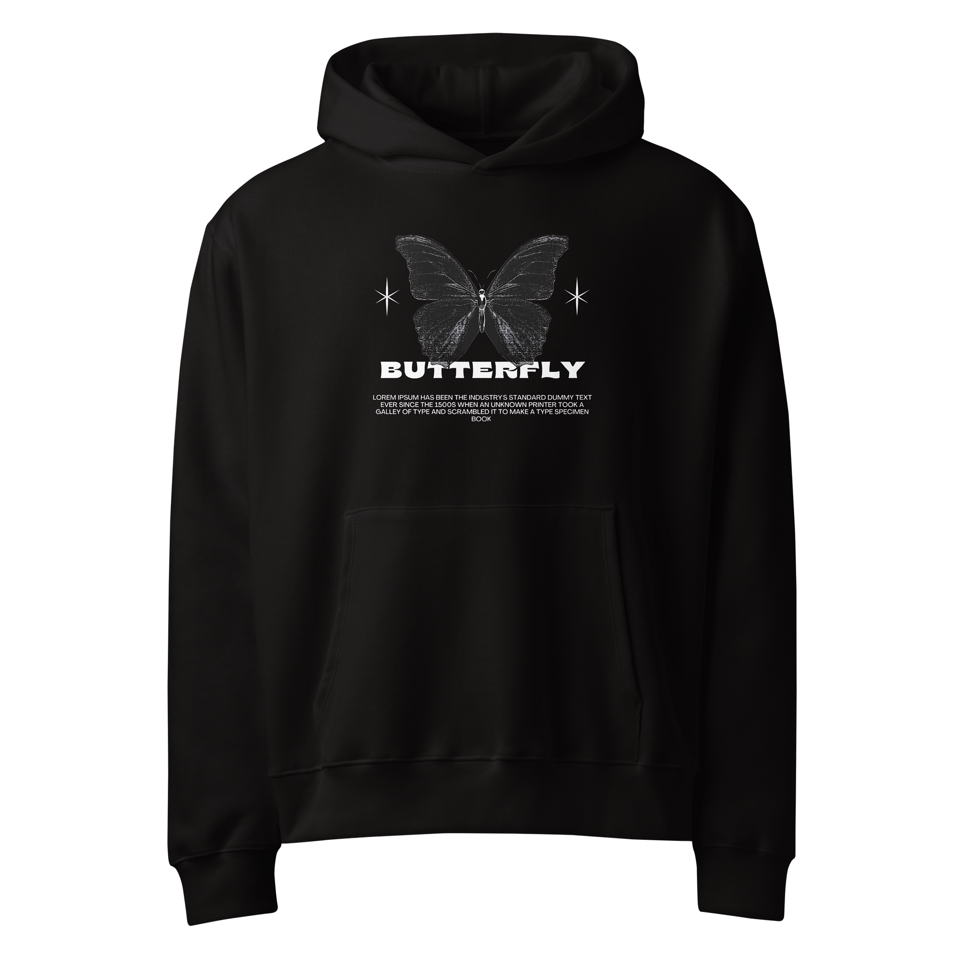 Starry Butterfly Unisex Hoodie product image (5)