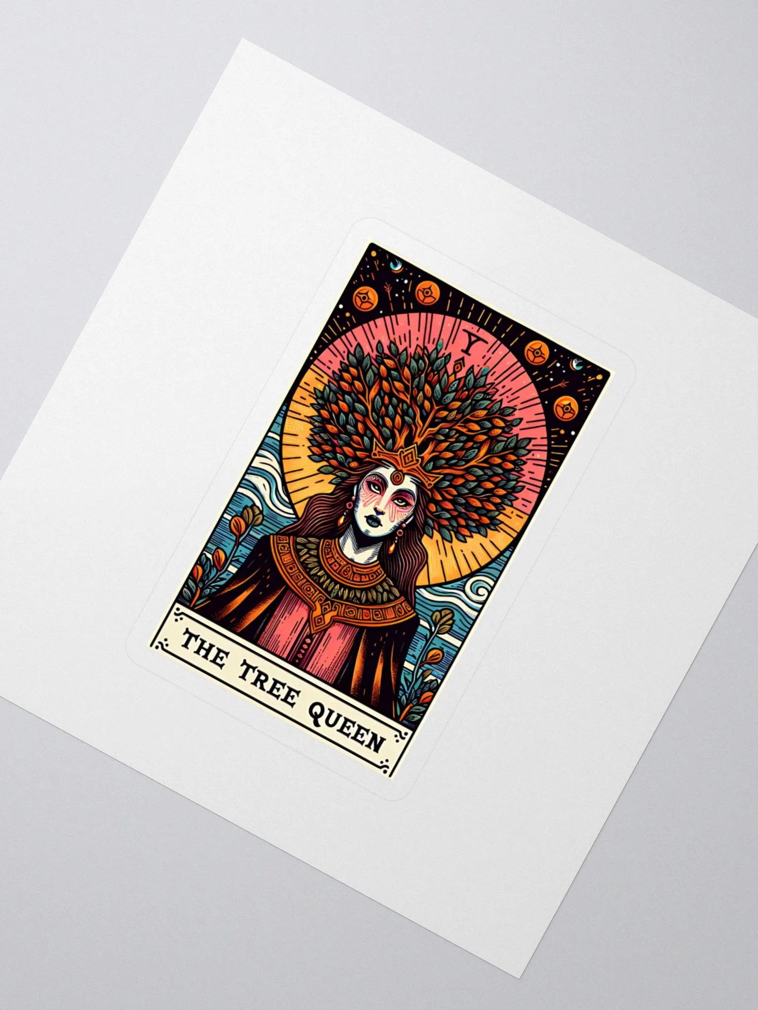The Tree Queen Tarot Sticker product image (2)