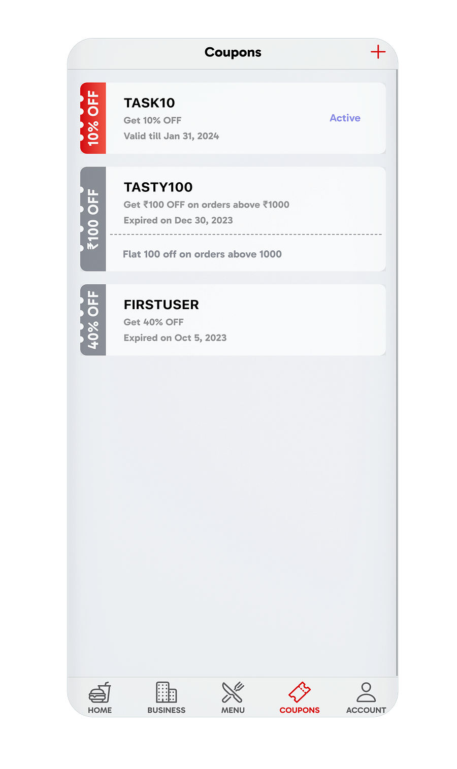 Ionic 8+ Restaurant Food Delivery App UI Template product image (3)