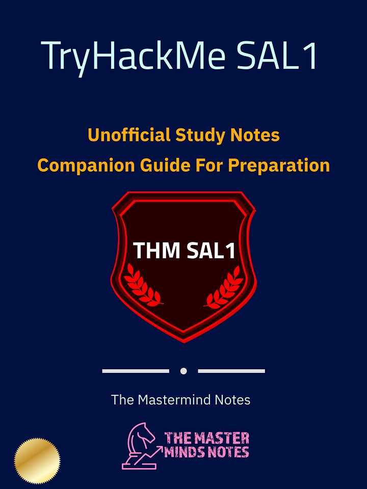 TryHackMe SAL1 Study Notes & Guide (Unofficial) product image (1)