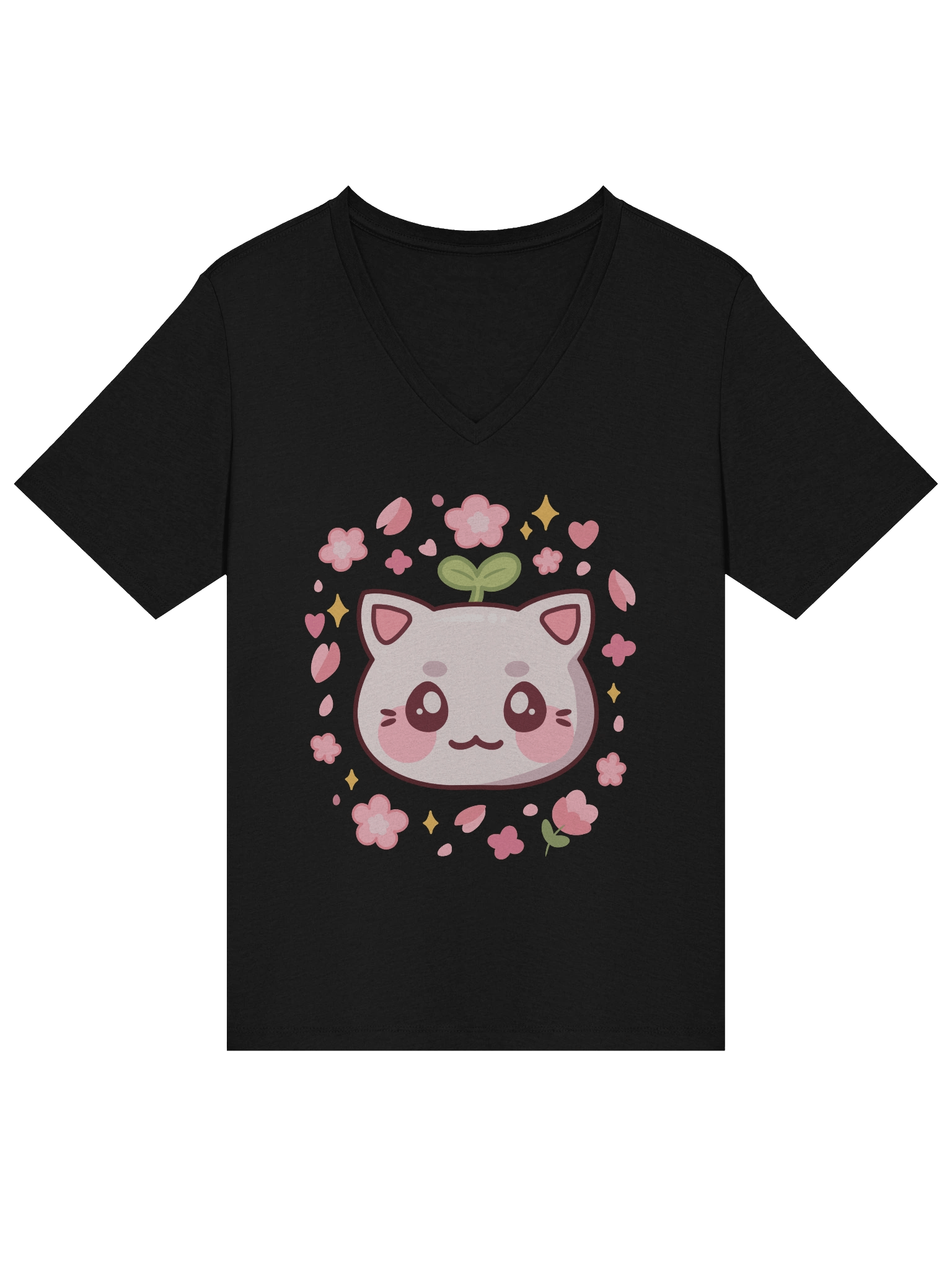 V-neck T-Shirt Mirya Sprout product image (25)