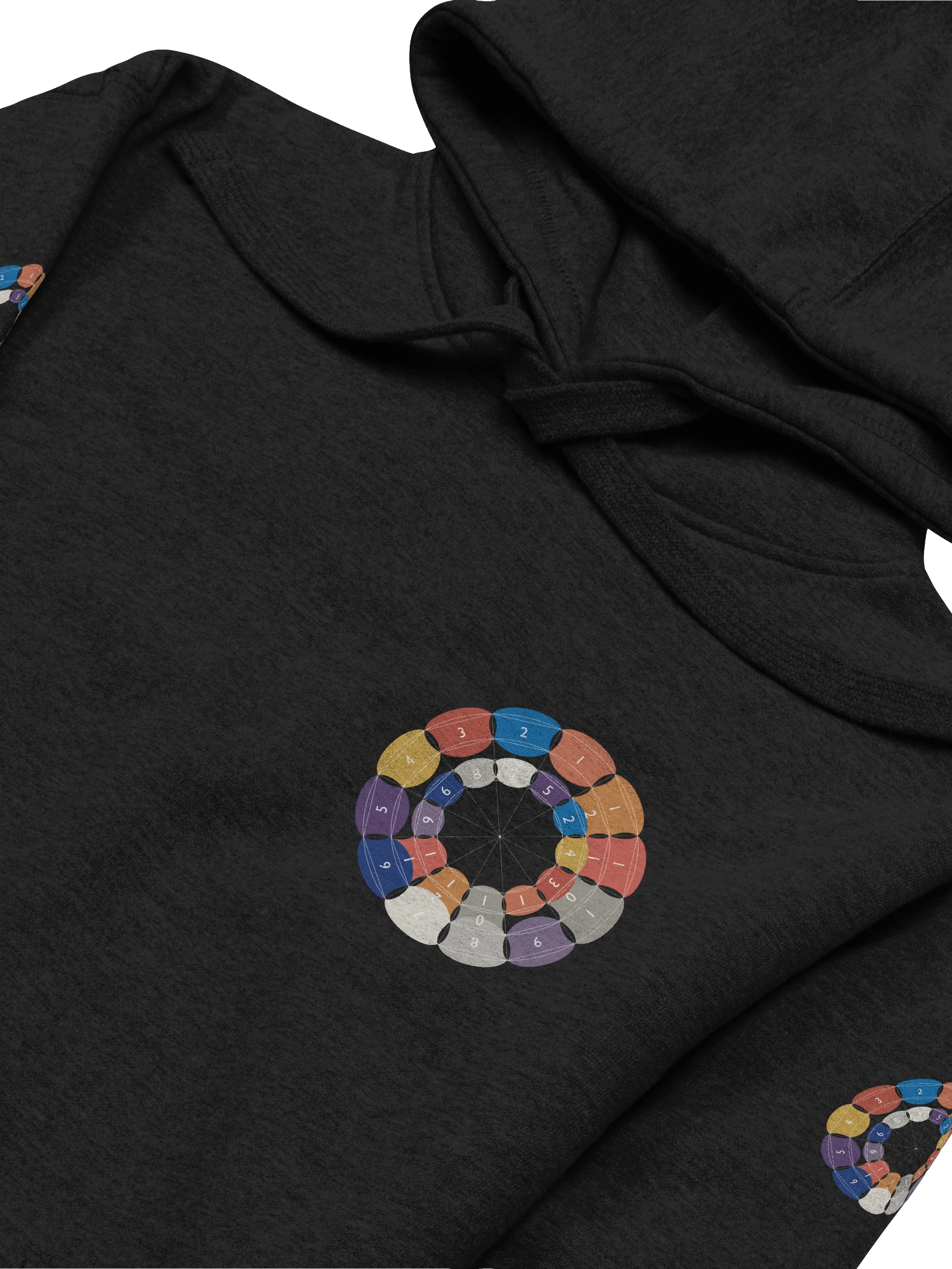 Kupenga Net Sacred Geometry Cotton Heritage Unisex Premium Hoodie designed by Huna MA NI KAI product image (3)