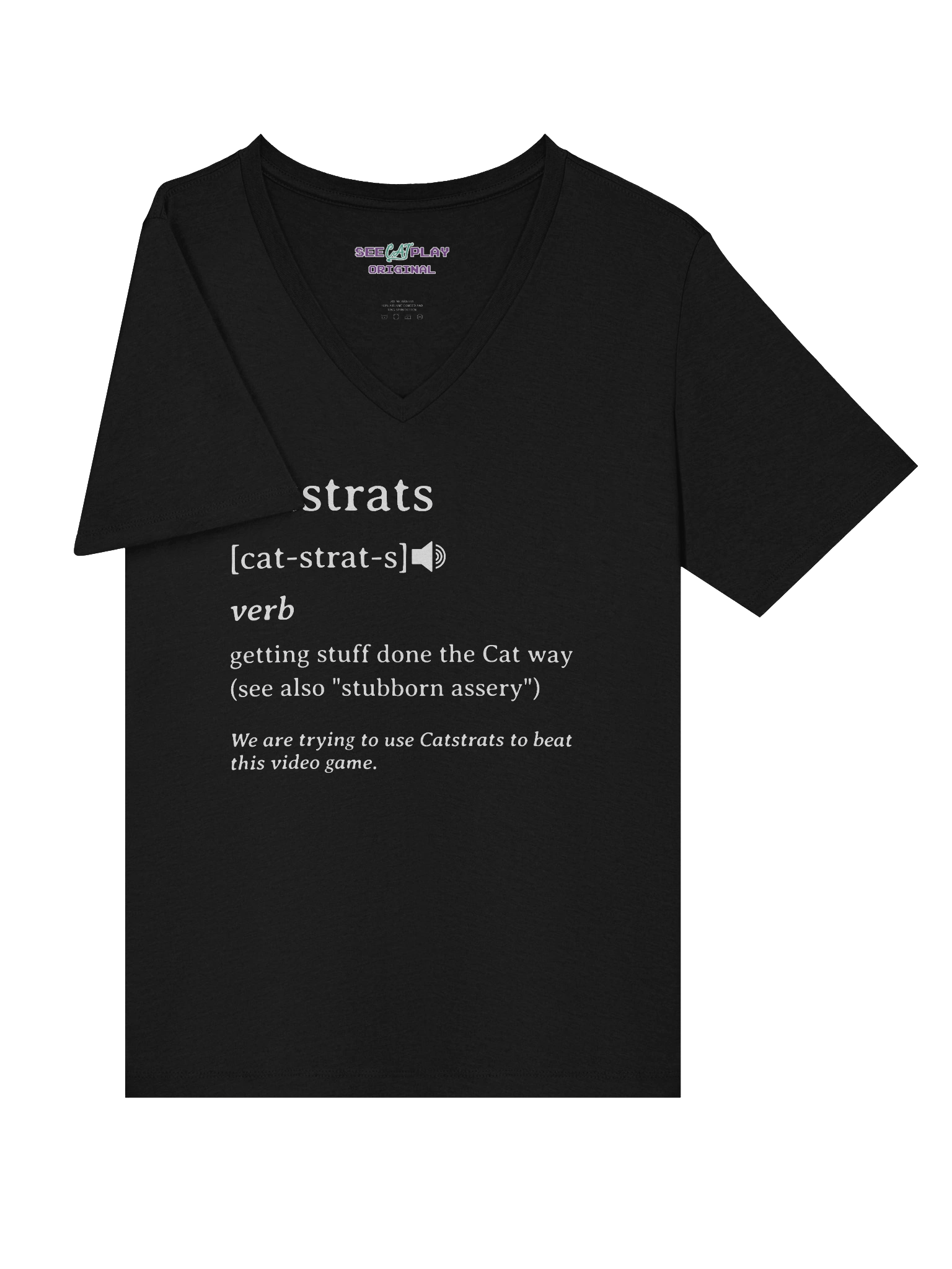 Catstrats Women's V-Neck T-Shirt product image (23)