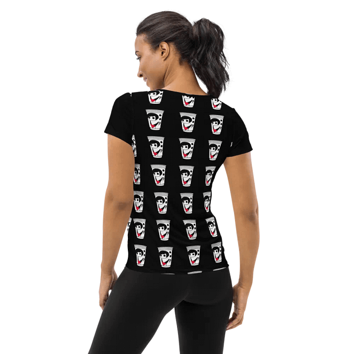 Happy Cup All-Over Women's Athletic Tee product image (2)