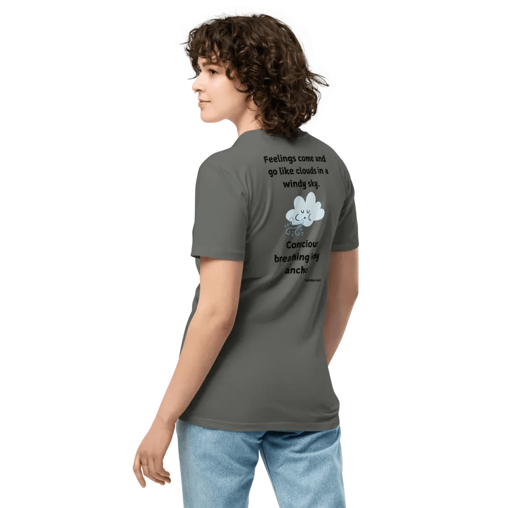 002-Mindfulness Unisex Premium Tee Light Colours product image (2)