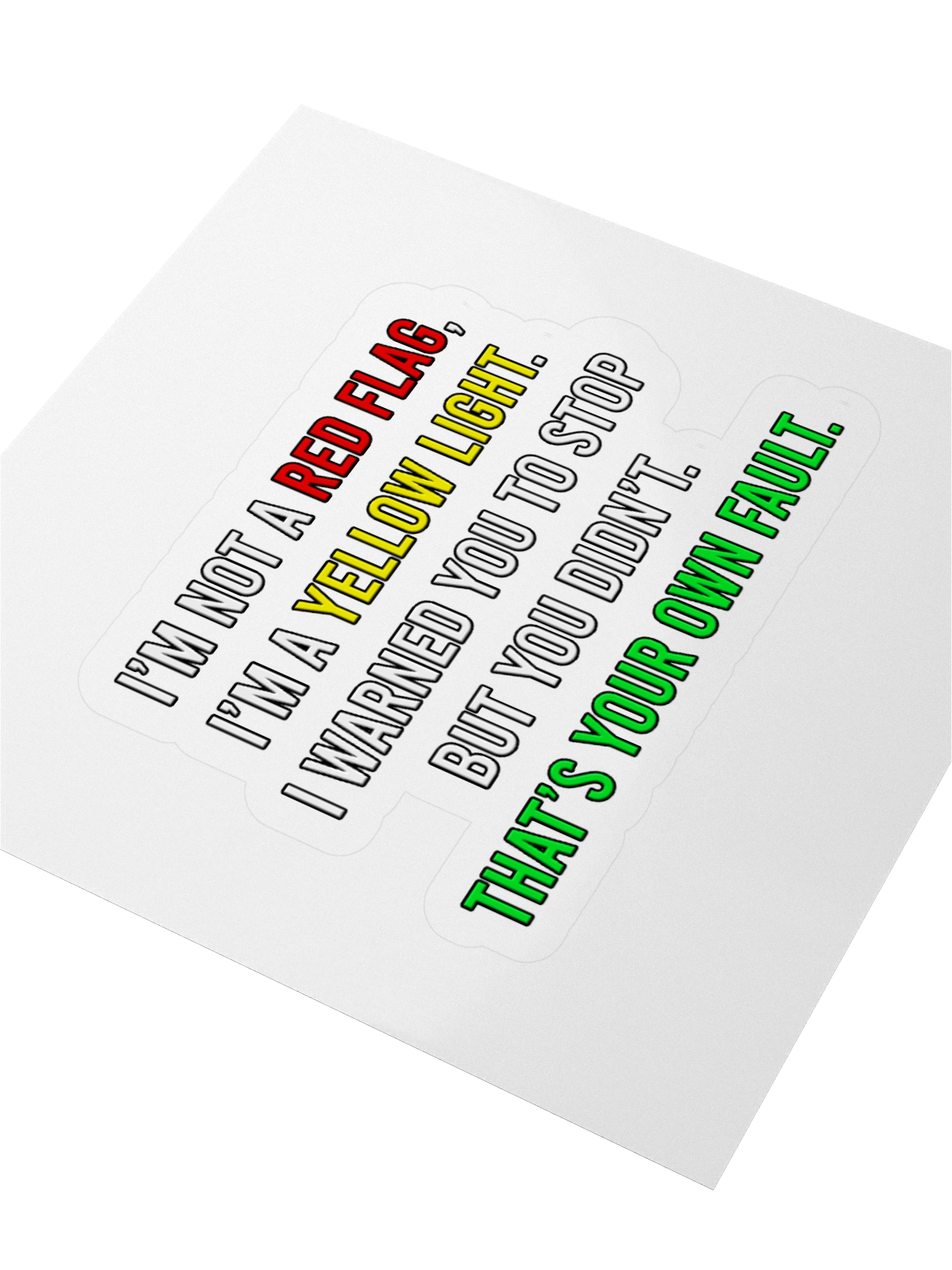 Red Light - Sticker product image (8)