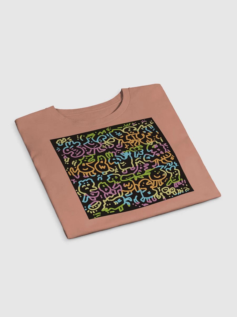 Whimsical Animal Doodle Crop Top product image (19)