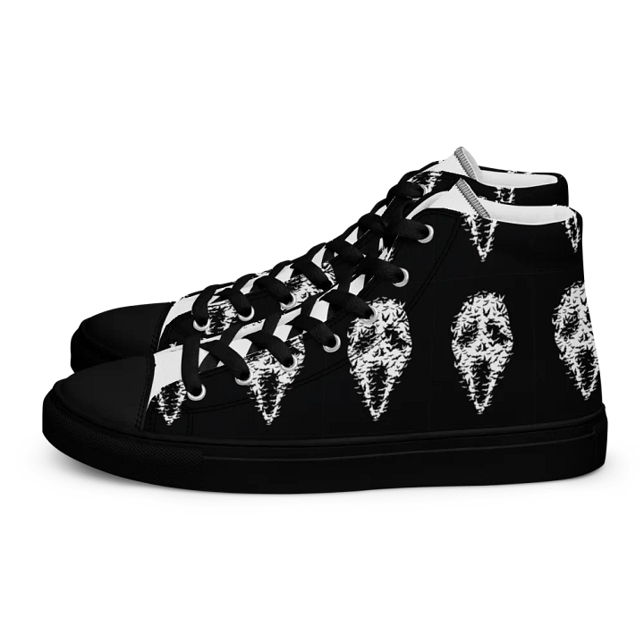 Ghost Face High Top Canvas Shoes product image (1)
