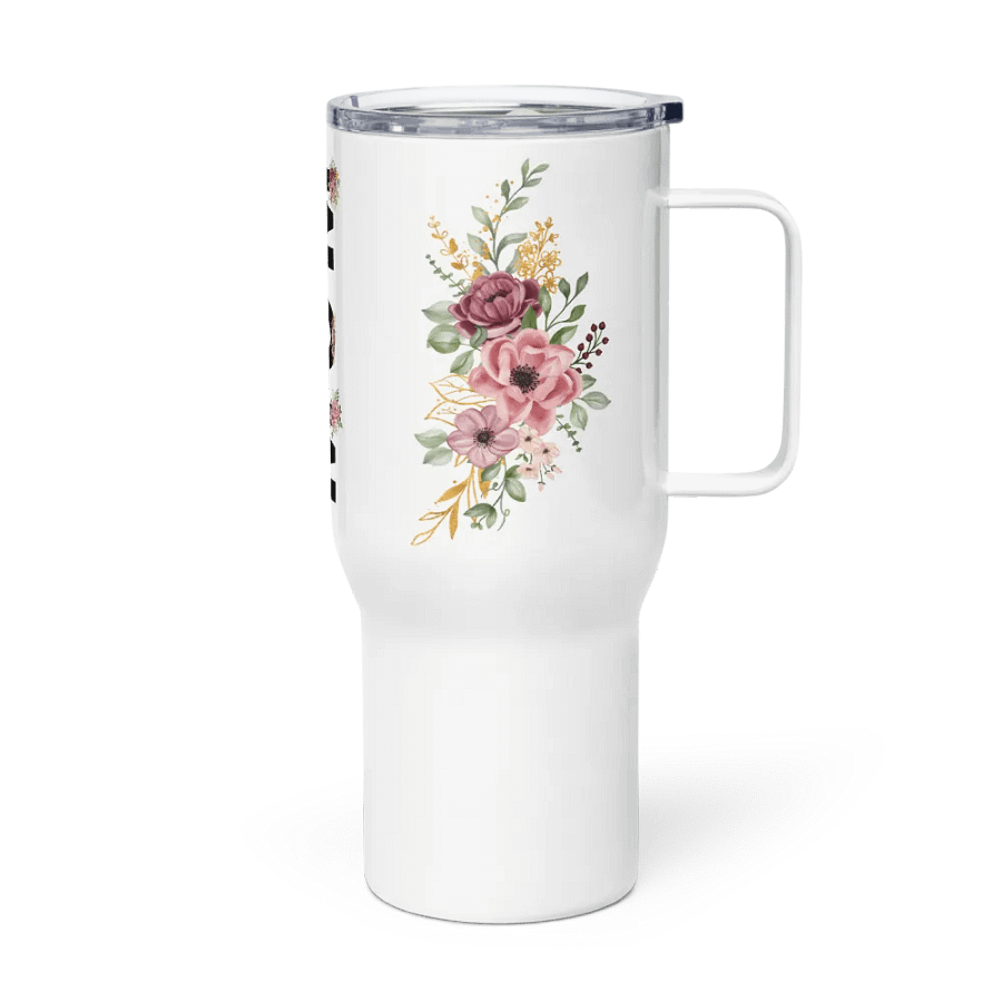 Floral Mom Life Travel Mug product image (3)