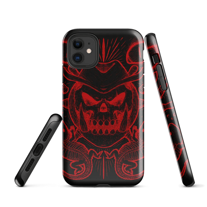 Bayou Pirate Skull iPhone® Tough Case product image (1)