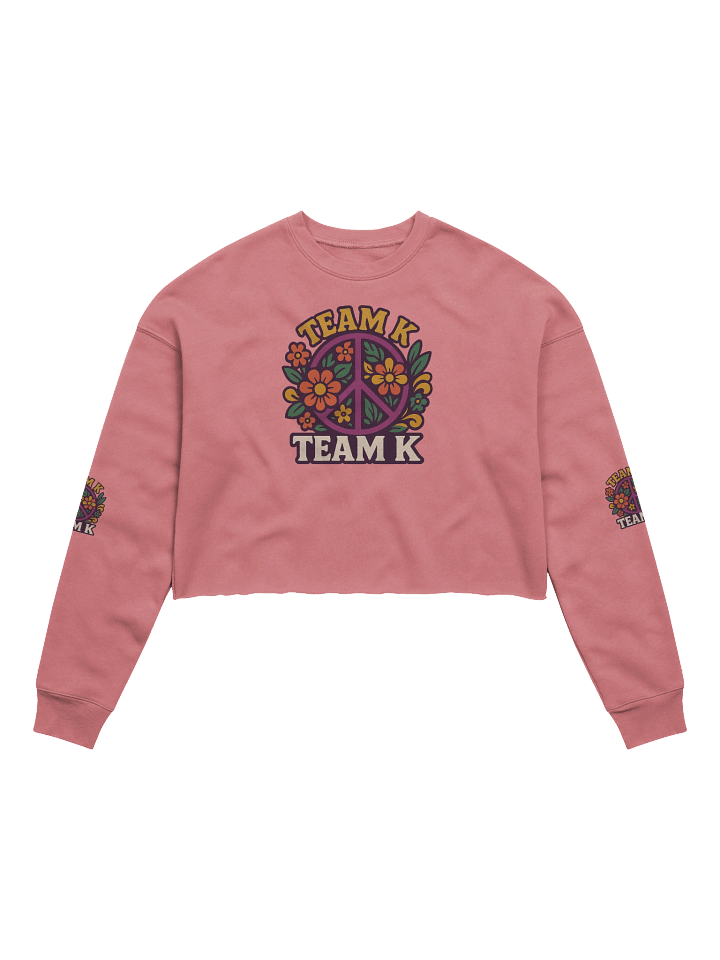 Team K 1960's Crop Sweatshirt product image (3)