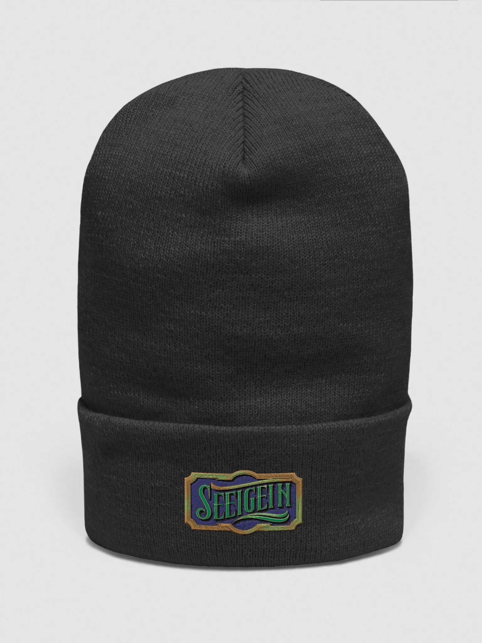 Vintage Elegance Embroidered Beanie product image (1)