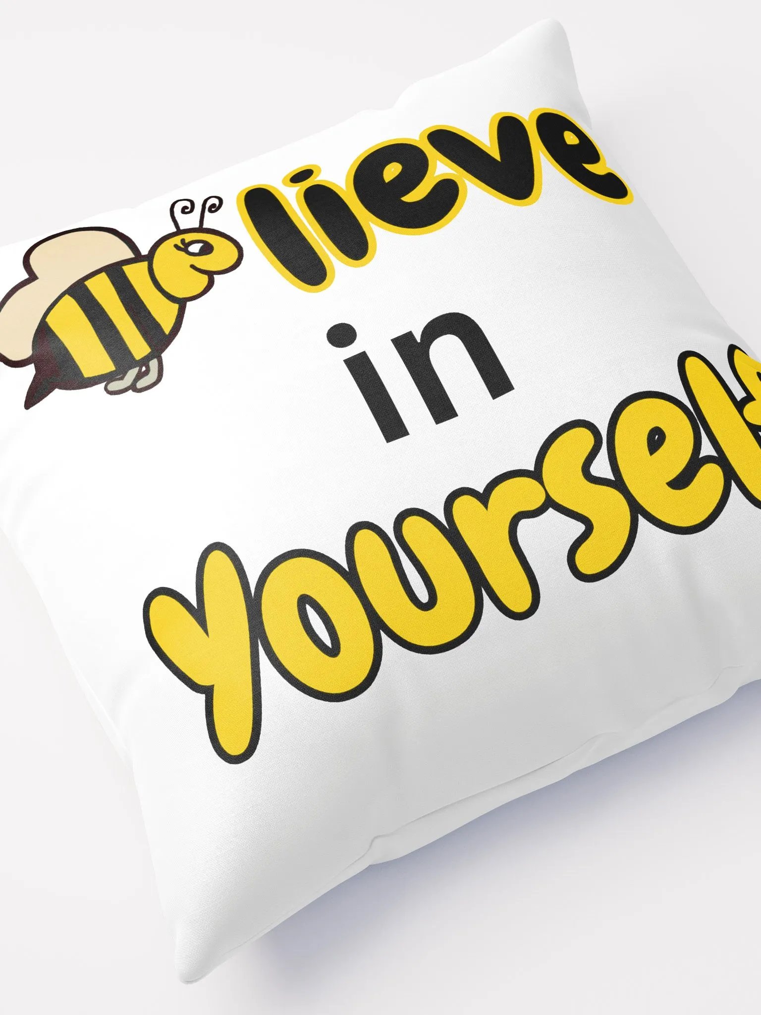 I Believe in You Quote and Believe in Yourself Pillow product image (4)