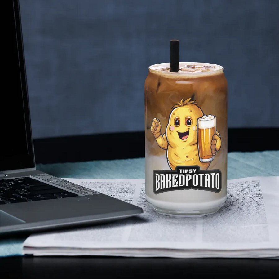 Tipsy Can Shaped Glass #03 product image (3)