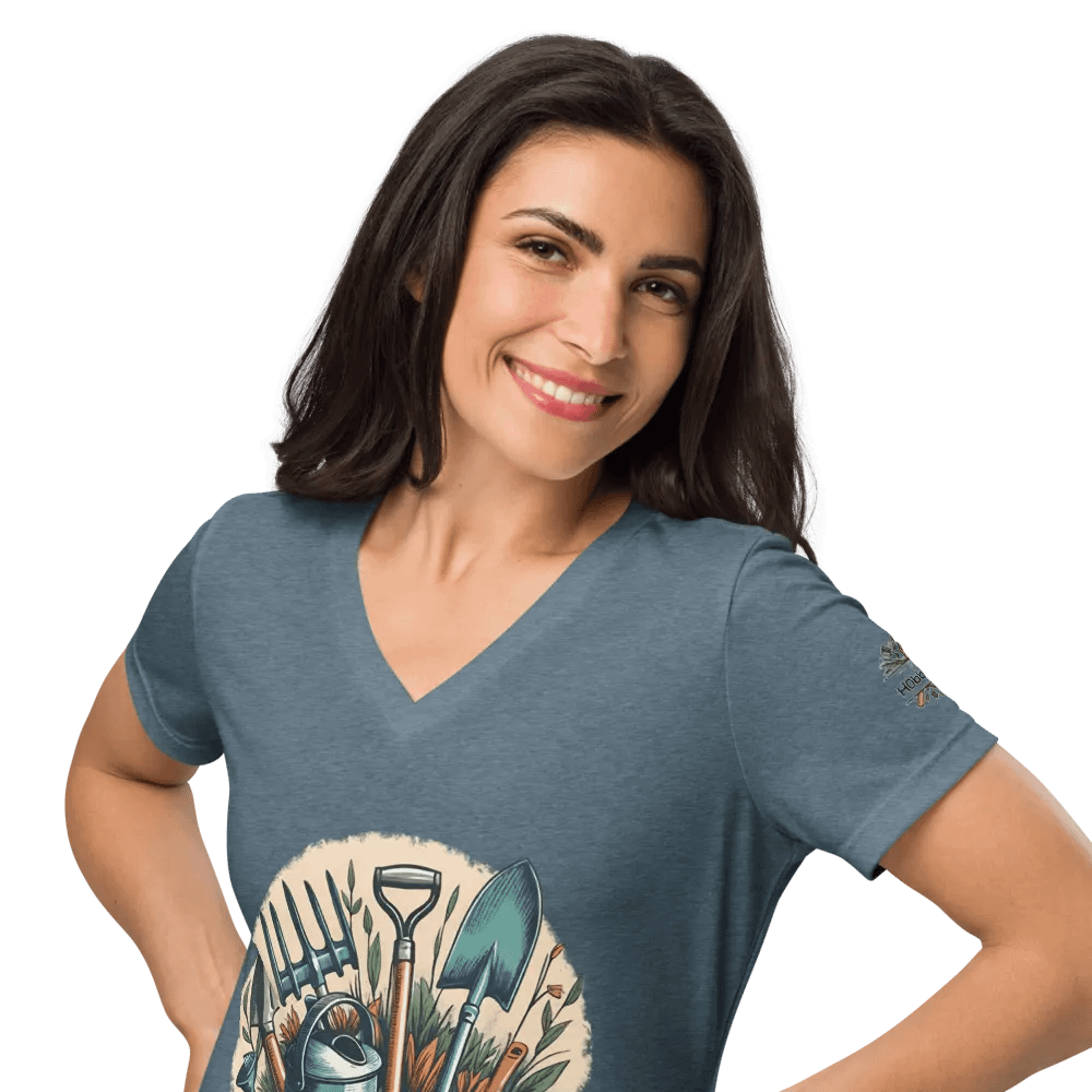 Plays Well With Dirt | Women’s V-Neck T-Shirt product image (38)
