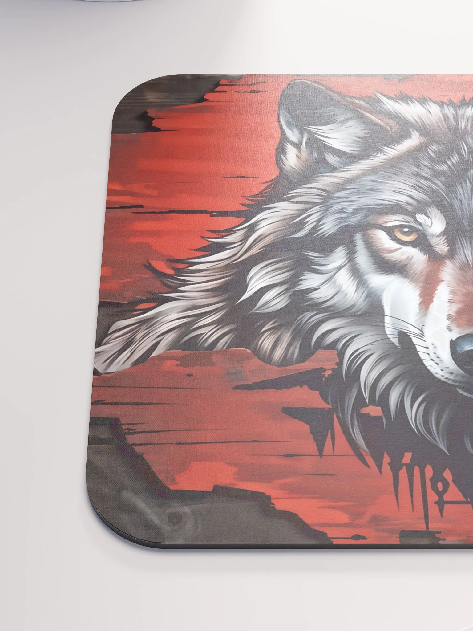 Classic Mouse Pad - Wolf product image (5)