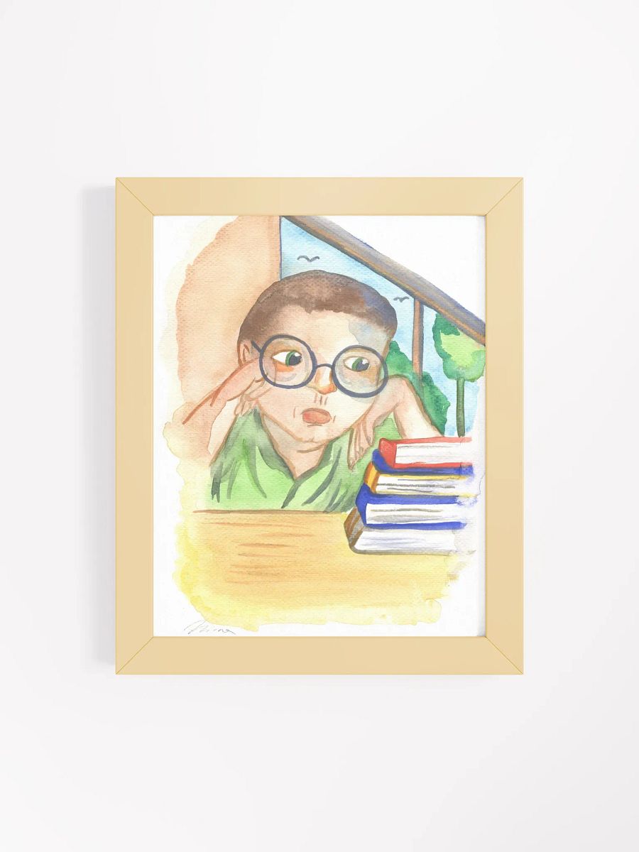 Homework...again Framed Print product image (10)