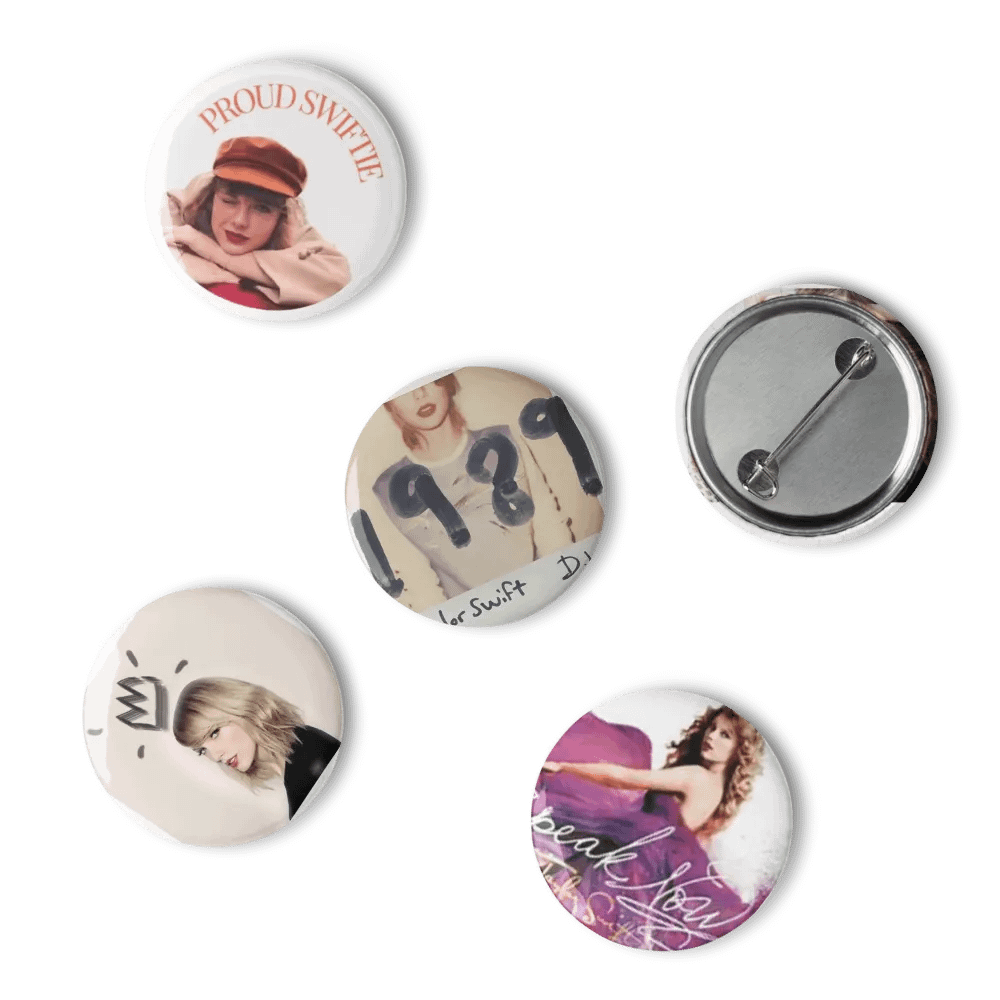 Set of 5 Taylor Swift pins product image (15)