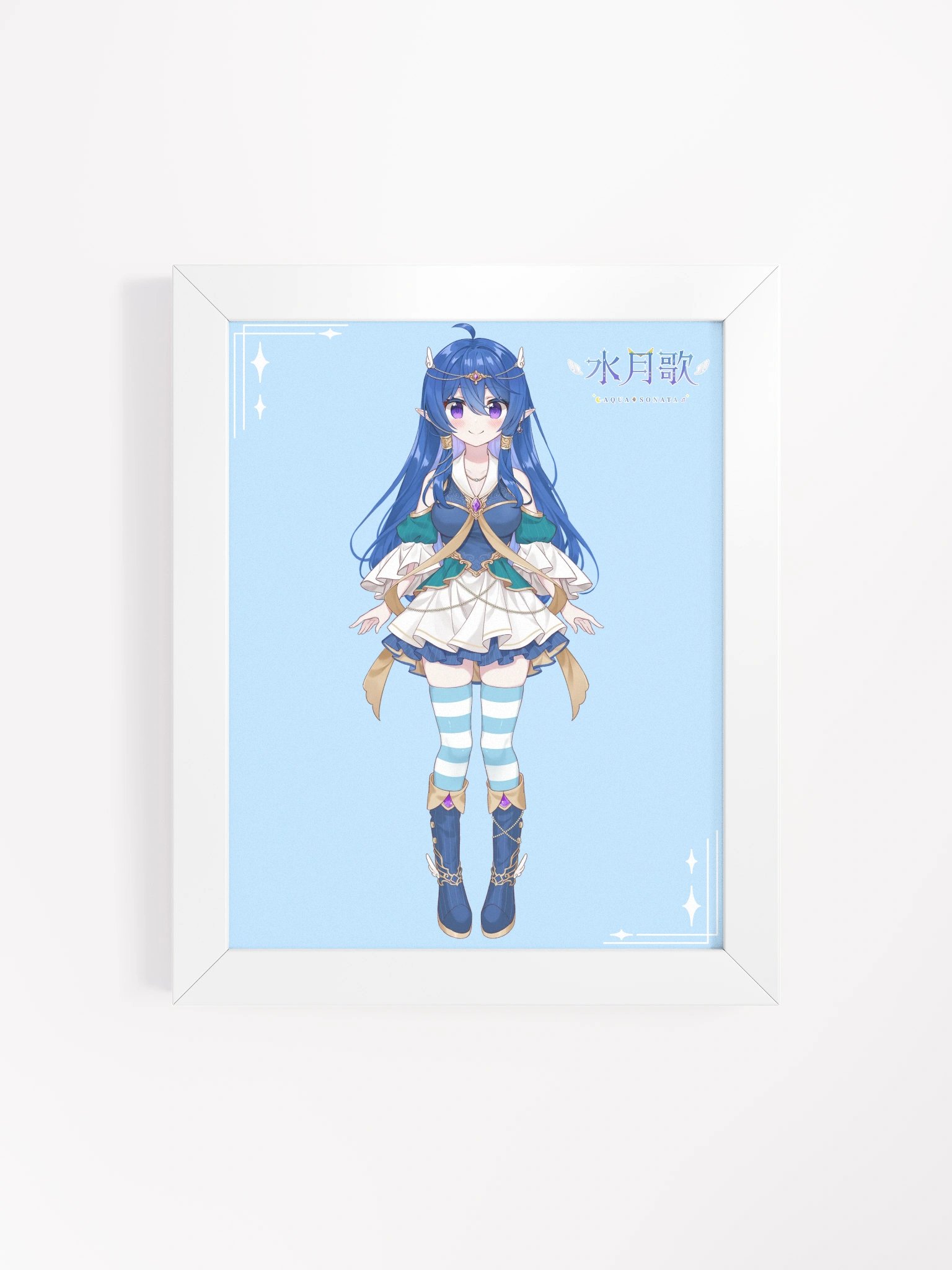 水月歌立繪帶框高品質霧面海報 product image (4)