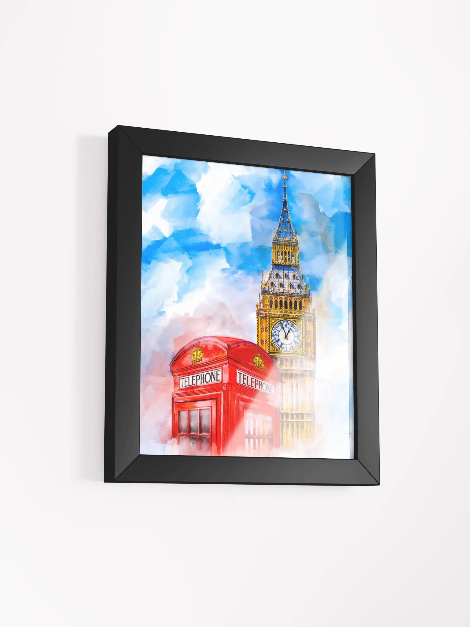 London Red Telephone Box Studio Framed Print product image (2)