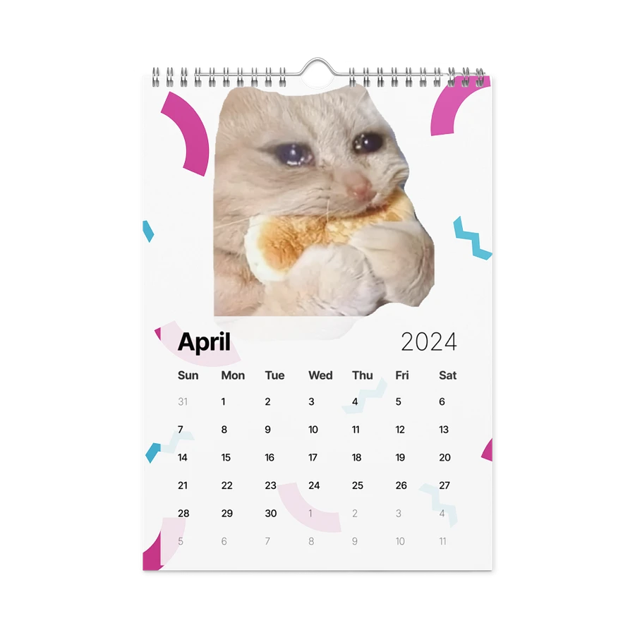 Wall Calendar (2024): Meme Cats product image (2)