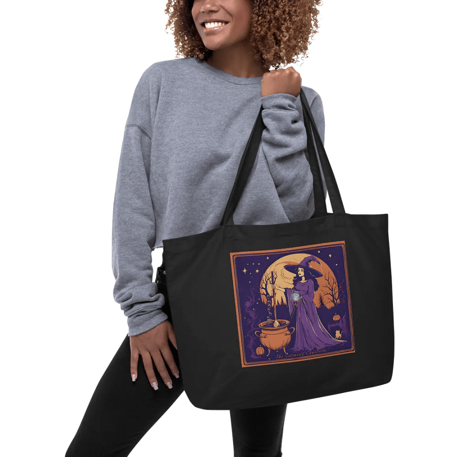Mystic Witch Organic Tote Bag product image (5)