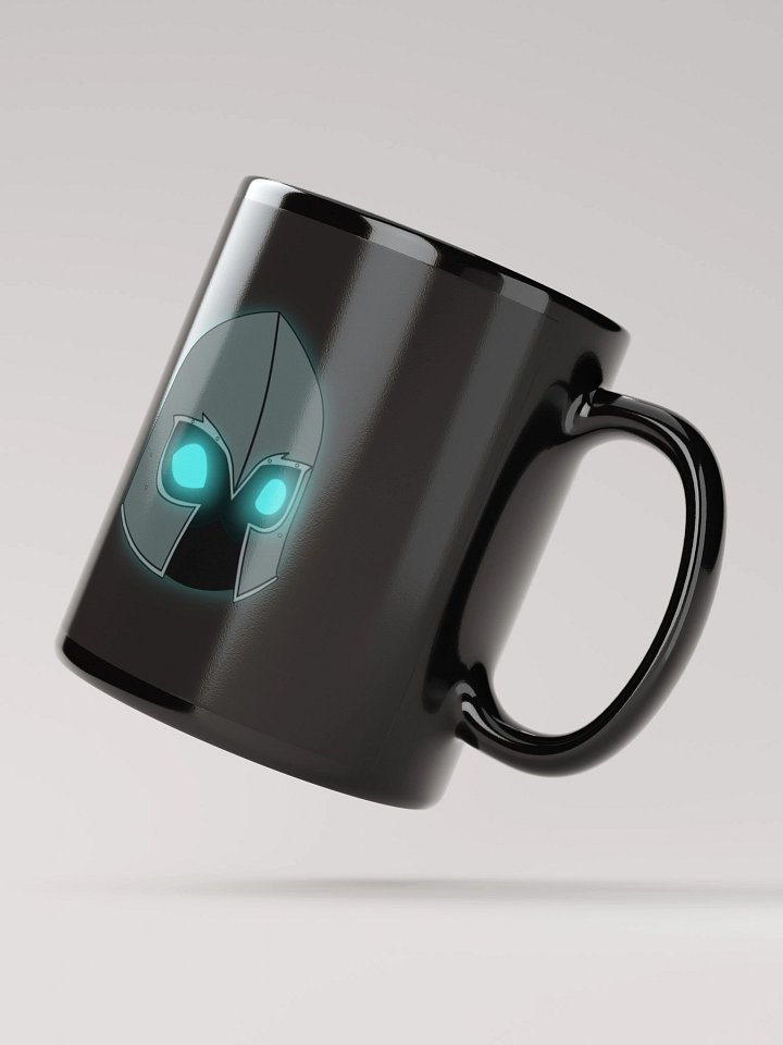 Glowing Eyes Kozy Black Glossy Mug product image (4)