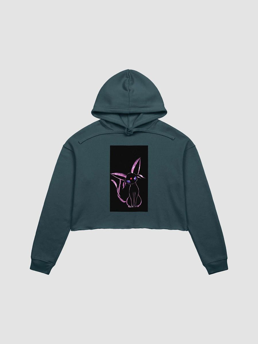 Pokemon Espeon Eevee Evolution Crop Hoodie product image (2)