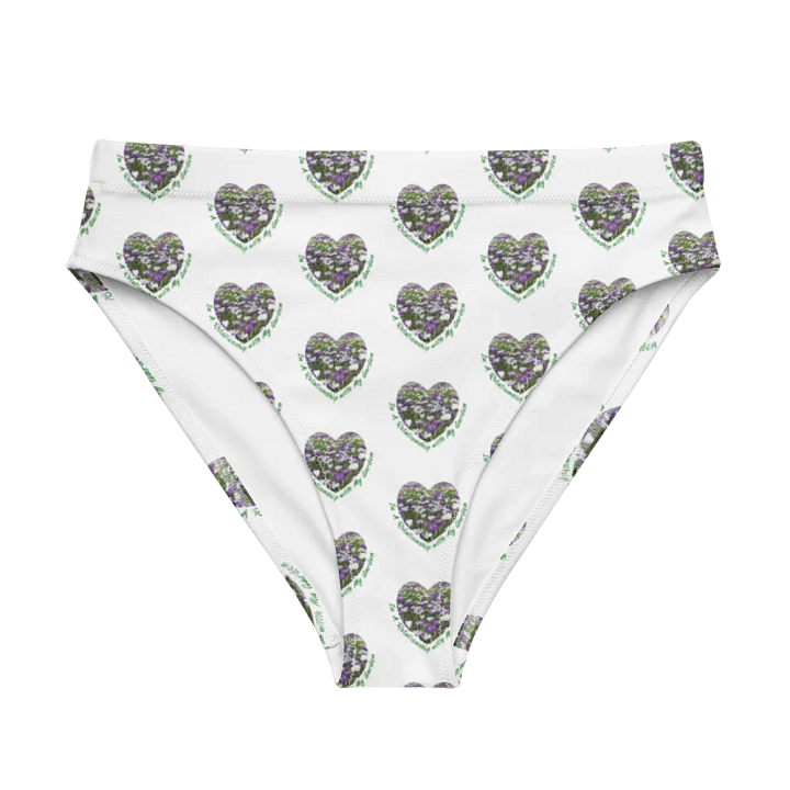Symmetrical Shield Green All-Over Bikini Bottoms product image (1)