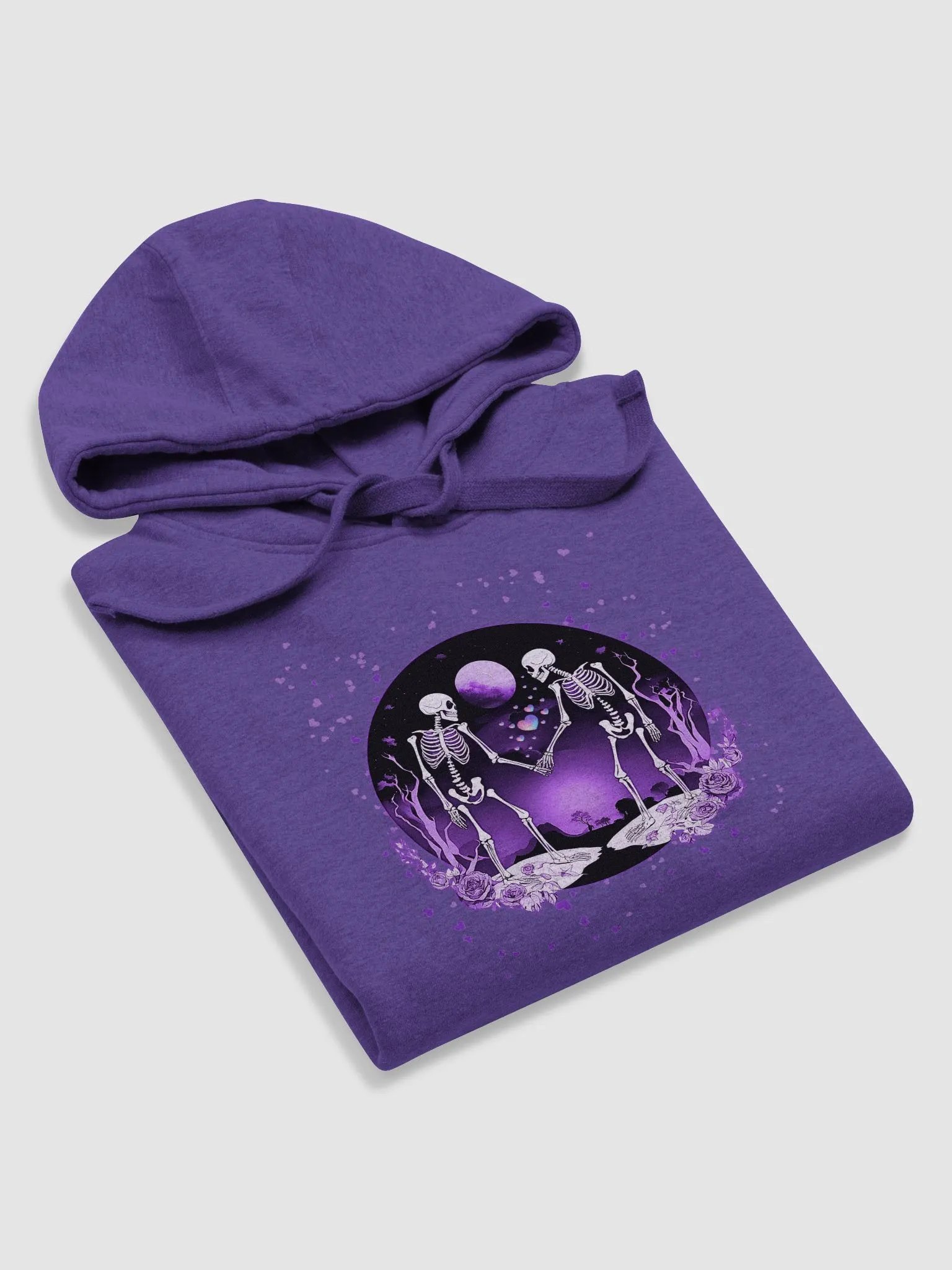 Cosmic Love Skeletons premium Hoodie product image (3)