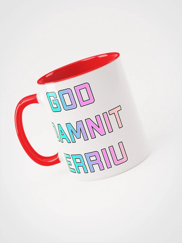 God Damnit Erriu Mug product image (1)