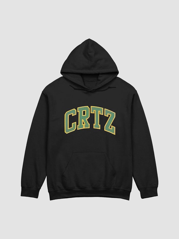 Corteiz Crtz Dropout Hoodie Black/Green product image (1)
