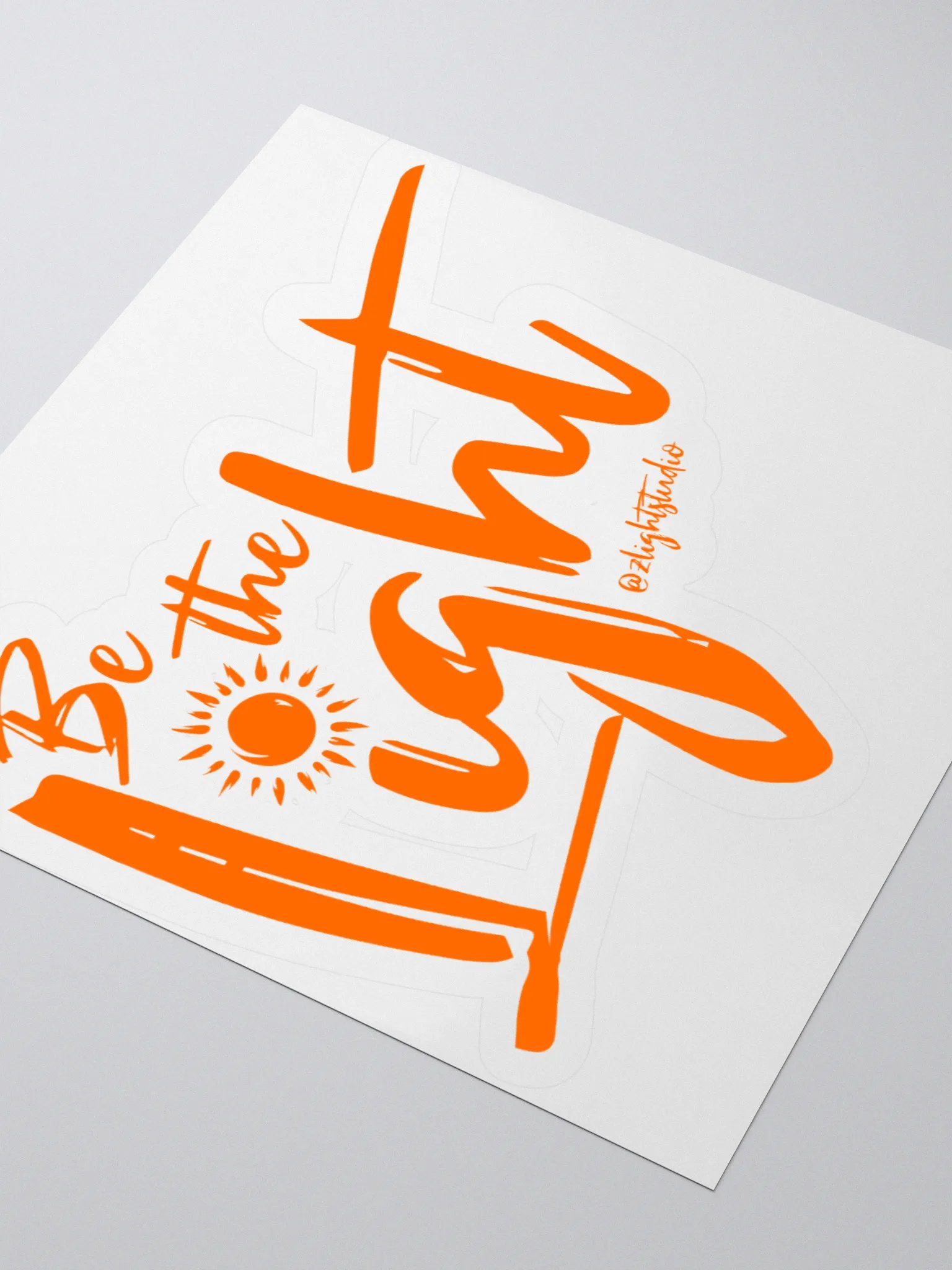 Be the Light Sticker product image (3)