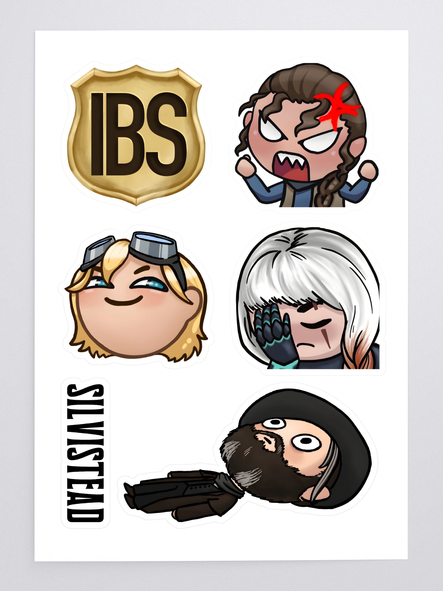 Silvistead Emote Stickers product image (3)