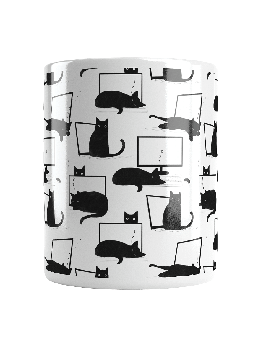 Cats Sleeping on Laptops Mug product image (14)