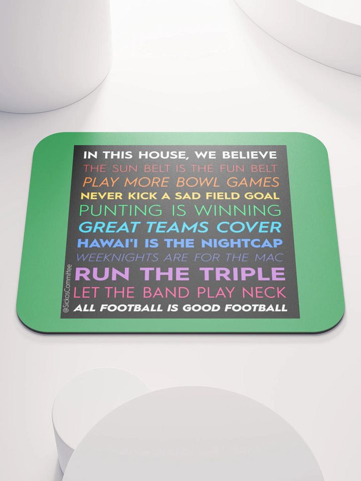 IN THIS HOUSE MOUSE PAD product image (1)