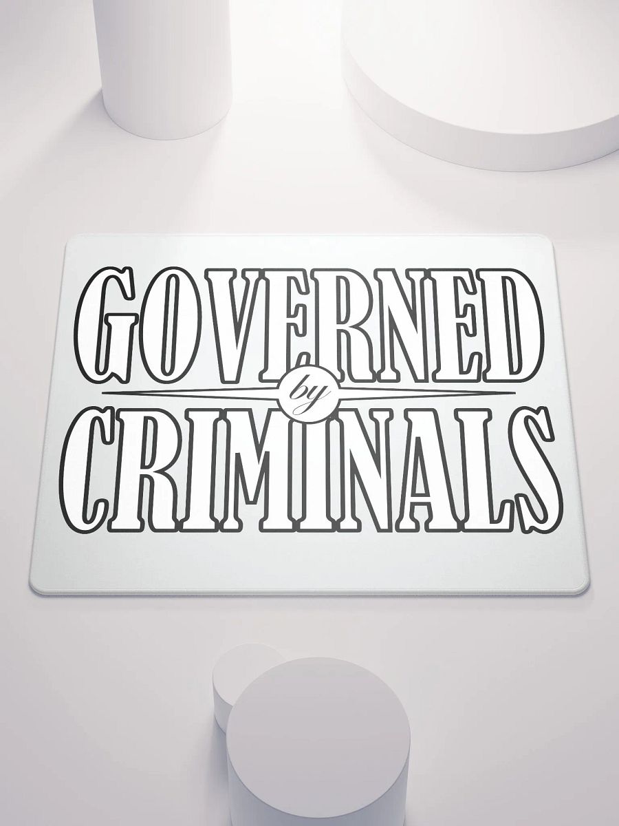 Governed By Criminals - Gaming Mouse Pad product image (2)