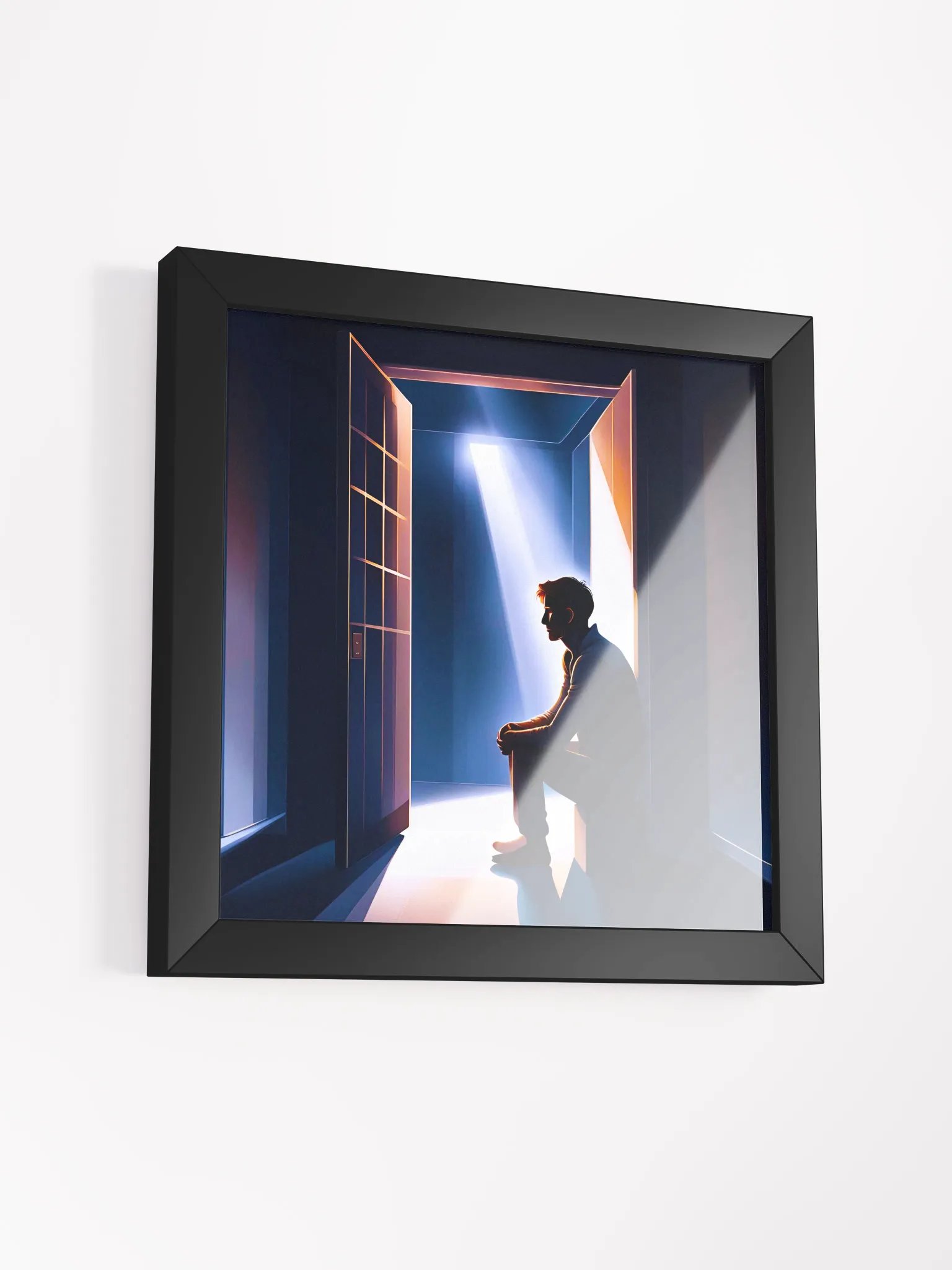 Liberation Over Imprisoned Fears - Framed High-Quality Matte Poster product image (3)