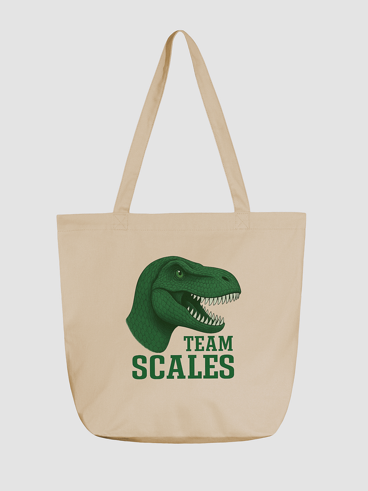 Team Scales Team Feathers T-Rex Tote Bag product image (1)