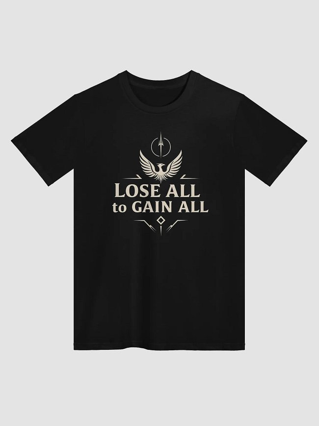 Brad Pitt: Lose all to gain all.