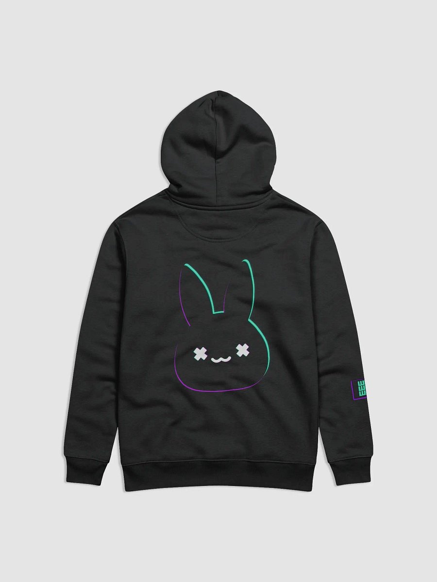 Snowwiii Bunny Unisex Premium Eco Hoodie - Black product image (2)