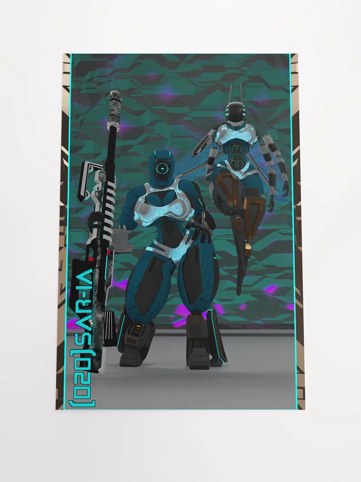 COBALT x CEL-B PINUP POSTER product image (3)