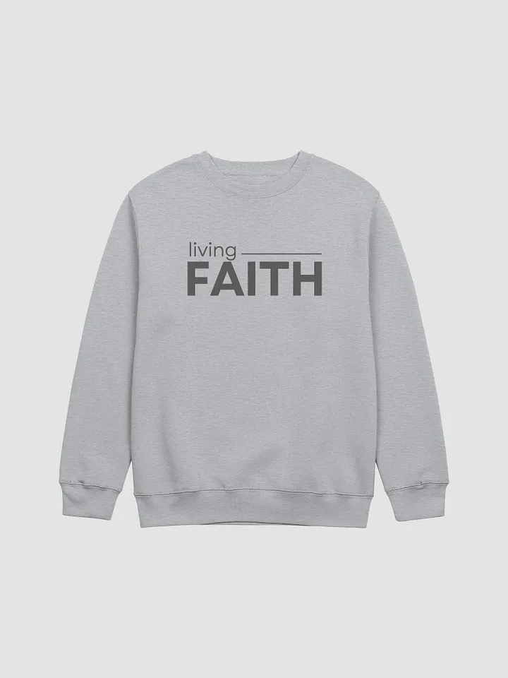 Living FAITH Premium Crewneck Sweatshirt product image (2)